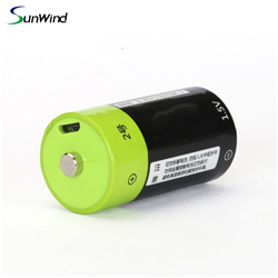 1.5V C size USB rechargeable li-polymer battery  1.5V 3000mah